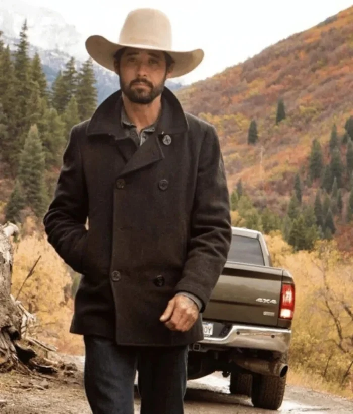 Yellowstone Ryan Bingham Wool Pea Coat