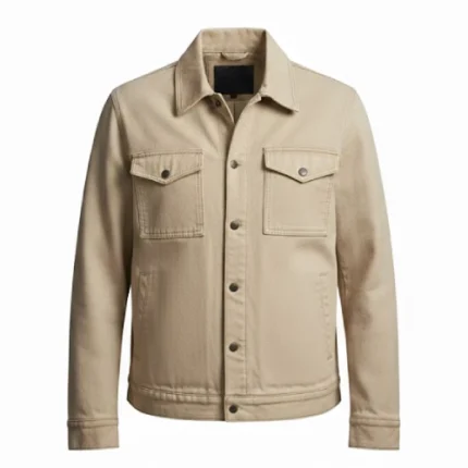 Yellowstone S05 John Dutton White Cotton Jacket