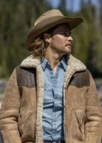 Yellowstone S5 Kayce Dutton Suede Leather Jacket