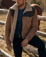 Yellowstone S5 Kayce Dutton Suede Leather Jacket