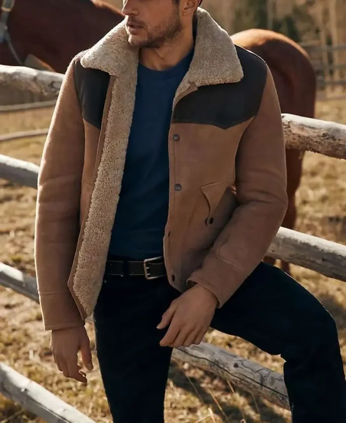 Yellowstone S5 Kayce Dutton Suede Leather Jacket