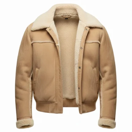 Yellowstone Walker S04 Suede Shearling Jacket
