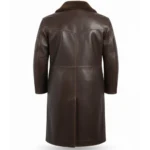 1923 Brandon Sklenar Cowboy Brown Leather Coat