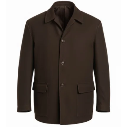 1923 Michael Greyeyes Cowboy Brown Jacket