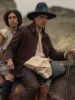 1923 Michael Greyeyes Cowboy Brown Jacket