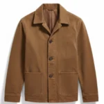 1923 Michael Spears Cowboy Brown Cotton Jacket