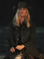 Beth Dutton Black Cotton Cowgirl Jacket
