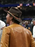 Matthew McConaughey Brown Leather Jacket