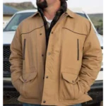 Cattleman Cowboy Brown Cotton Jacket