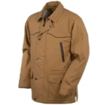 Cattleman Cowboy Brown Cotton Jacket