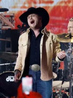 Cody Johnson CMT Awards Suede Jacket