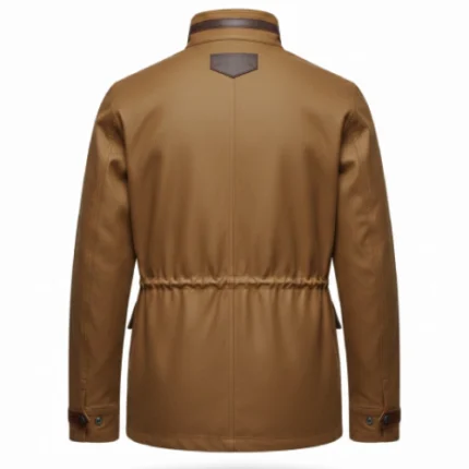 Cowboy Brown Waxed Canvas Field Jacket