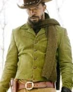 Django Unchained Jamie Foxx Green Jacket