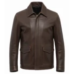 Indiana Jones Cowboy Brown Leather Jacket