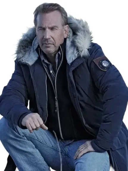 John Dutton Blue Parka Parachute Jacket