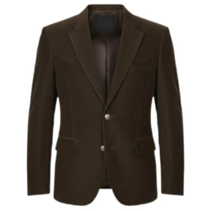 John Dutton Brown Corduroy Blazer
