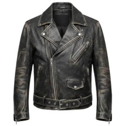 Johnny Depp Cowboy Style Leather Jacket