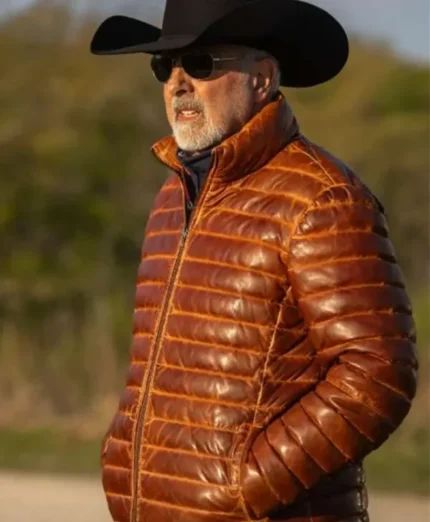 Jon Avnet The Last Rodeo Brown Leather Jacket