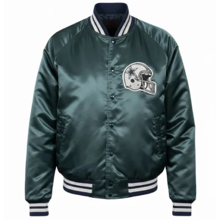 Post Malone Green Varsity Cowboys Jacket