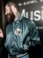 Post Malone Green Varsity Cowboys Jacket