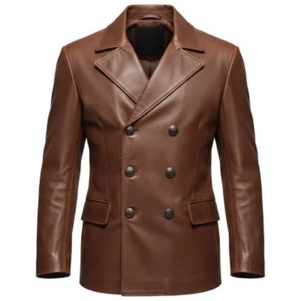 The Harder They Fall Jonathan Majors Brown Jacket