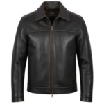 Yellowstone Eric McGraw Cowboy Black Leather Jacket