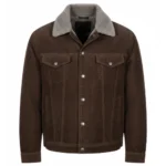 Yellowstone John Dutton Brown Corduroy Jacket