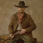 1923 Brian Geraghty Brown Leather Jacket