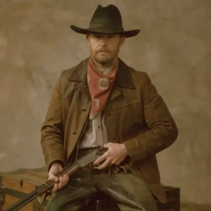 1923 Brian Geraghty Brown Leather Jacket