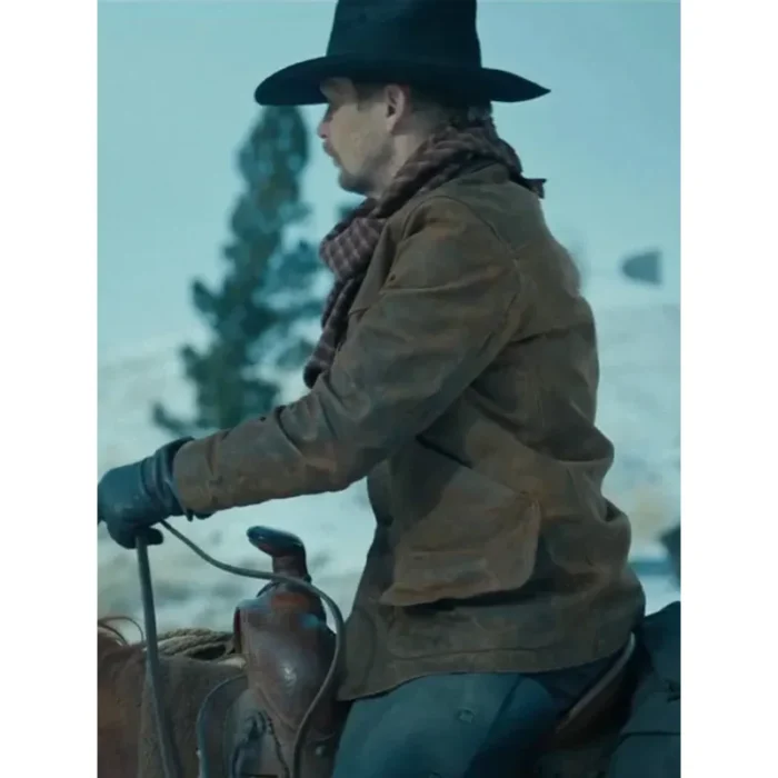 1923 Brian Geraghty Brown Leather Jacket