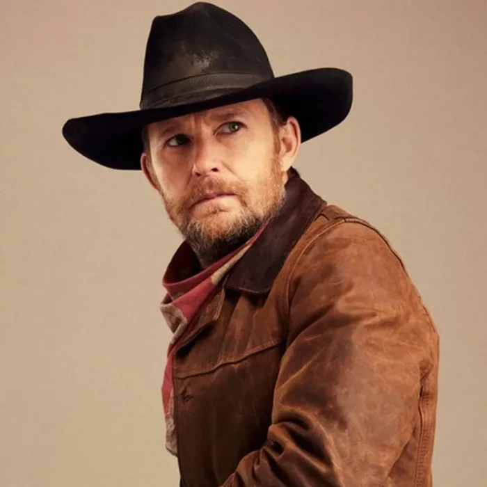 1923 Brian Geraghty Brown Leather Jacket