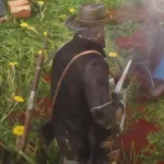 John Marston RDR2 Winter Black Jacket