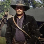 John Marston RDR2 Winter Black Jacket