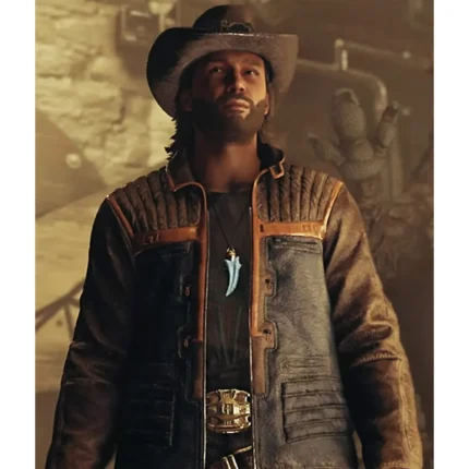 Starfield Sam Coe Brown Leather Jacket