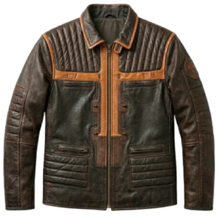 Starfield Sam Coe Brown Leather Jacket