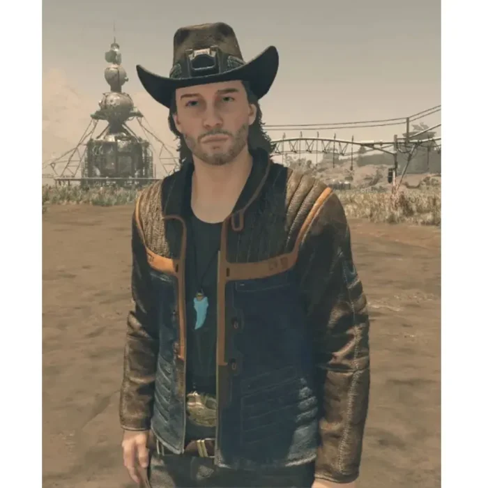 Starfield Sam Coe Brown Leather Jacket