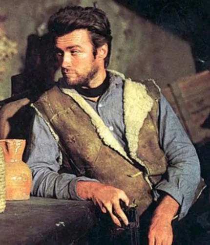 Clint Eastwood Spaghetti Western Leather Vest