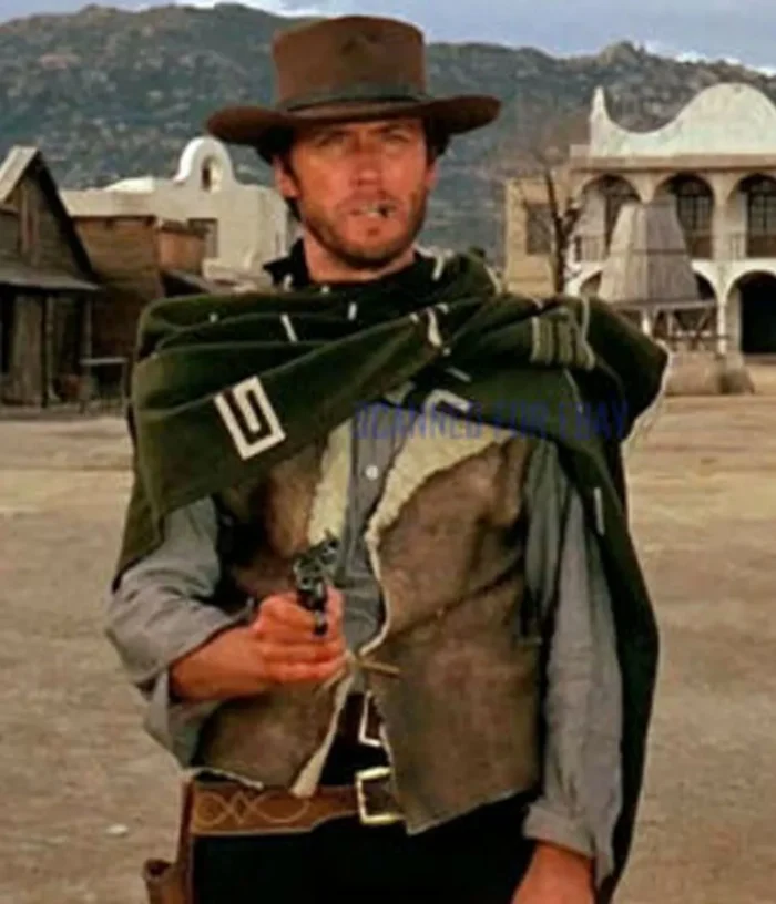 Clint Eastwood Spaghetti Western Leather Vest