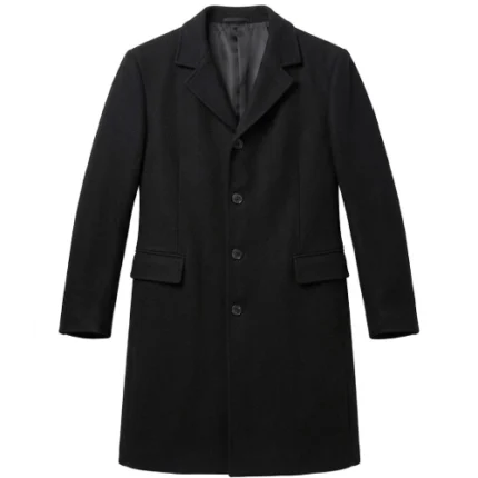 1883 Billy Bob Thornton Black Wool Coat