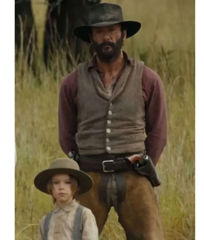 1883 Tim Mcgraw Grey Wool Vest
