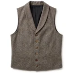 1883 Tim Mcgraw Grey Wool Vest