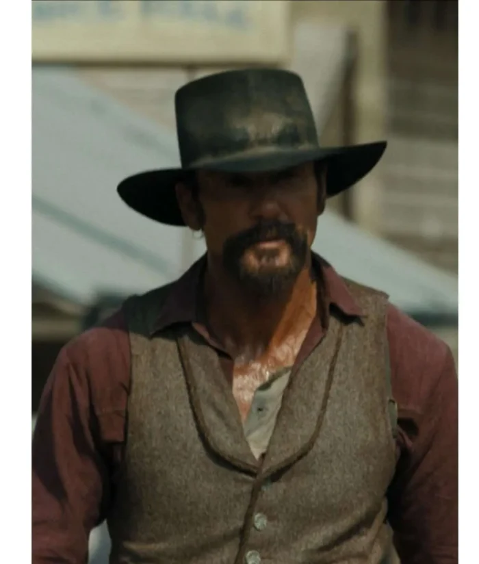 1883 Tim Mcgraw Grey Wool Vest