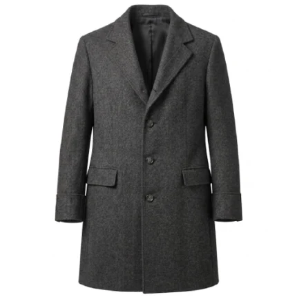 Sam Elliott 1883 Grey Wool Coat