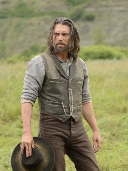 Cullen Bohannon Hell on Wheels Leather Vest