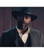 Idris Elba The Harder They Fall Blue Coat