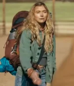 Imogen Poots Outer Range Green Jacket