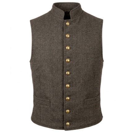 Jonah Hex Josh Brolin Gray Cowboy Vest
