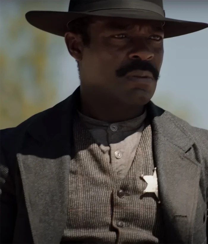 Lawmen Bass Reeves Grey Wool Blazer
