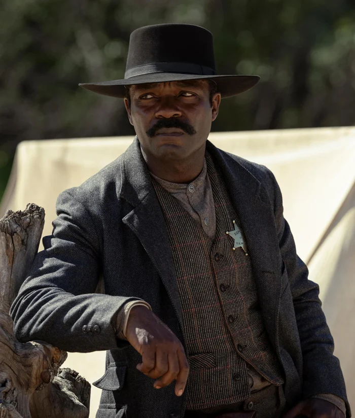 Lawmen Bass Reeves Grey Wool Blazer