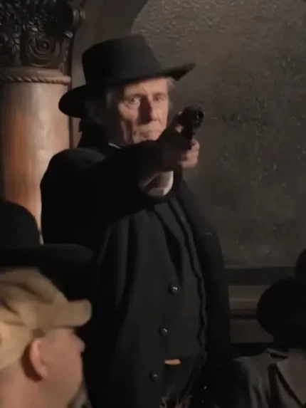 Murder at Yellowstone City 2022 Sheriff Ambrose Coat